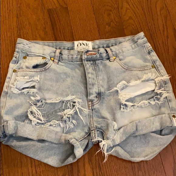 One Teaspoon Pants - **Jean shorts**